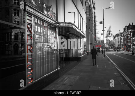 Die ehemalige Daily Express aufbauend auf Fleet Street, London, England Stockfoto