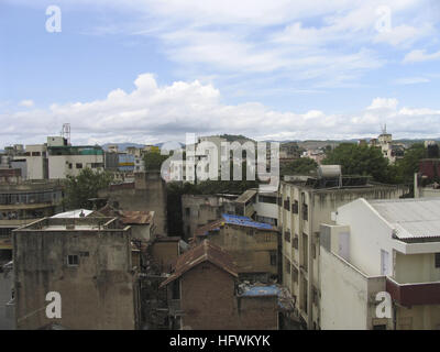 Gebäude in der Stadt Pune, Maharashtra, Indien. Stockfoto