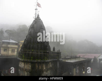 Shikara der Tempel, bhimasankar, Maharashtra, Indien Stockfoto