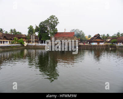 Shri Krishna Tempel, ambalpuram, Kerala Stockfoto