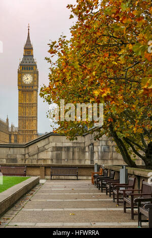 London im Herbst Stockfoto