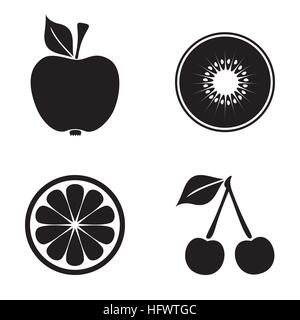 Vektor-Früchte Stock Vektor