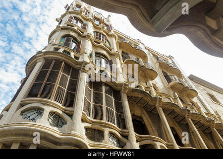 Palma, Mallorca, Spanien. Der modernistische Fassade (1911) können Casasayas Gebäudes Stockfoto