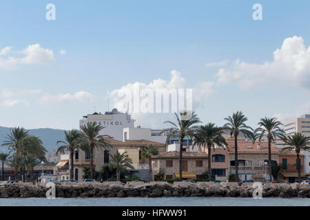 Palma, Mallorca, Spanien. Das Portixol Hotel im Stadtteil El Molinar Stockfoto