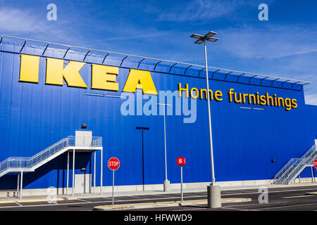 Las Vegas - ca. Dezember 2016: IKEA Home Möbel Shop. Gegründet in Schweden, ist IKEA der weltweit größte Möbelhändler IV Stockfoto