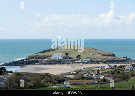 Burgh Island Hotel in Größe, Devon, UK Stockfoto