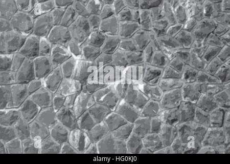 Nahtlose Steinmauer Textur. Felswand. Vektor-Illustration. Stock Vektor