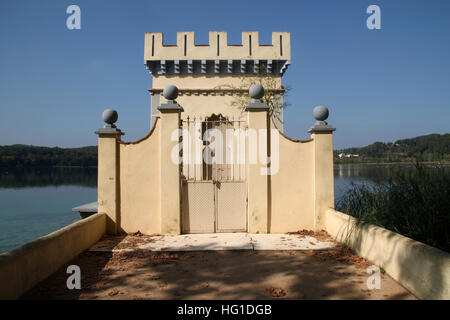 See von Banyoles, Katalonien Stockfoto