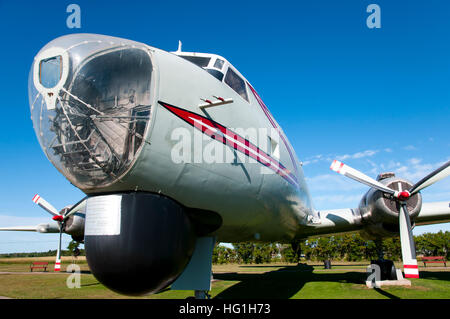 CP-107 Argus Flugzeug Stockfoto