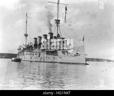 USS Columbia in Guantanamo Bay Stockfoto