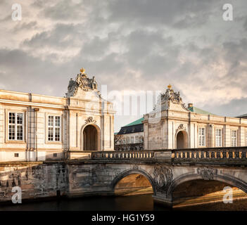 Bild von den großen Auftritt auf Schloss Christiansborg in Kopenhagen, Dänemark. Stockfoto