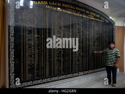 Massaker Memorial My Lai Vietnam Stockfoto