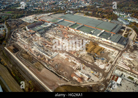 Luftaufnahme, Abriss OPEL Werk 1, Verwaltungsgebäude, ehemaligen Autofabrik, General Motors, Automobil, Bochum Stockfoto