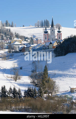 Mariazell: Basilika, Obere Steiermark, Steiermark, Steiermark, Österreich Stockfoto