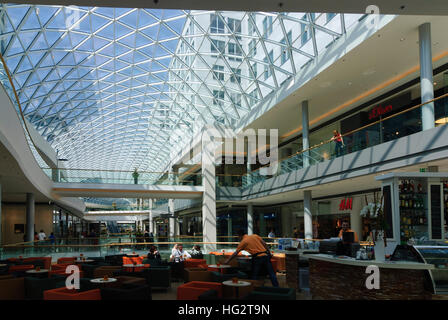 Bratislava (Preßburg): Shopping Center Eurovea,,, Slowakei Stockfoto