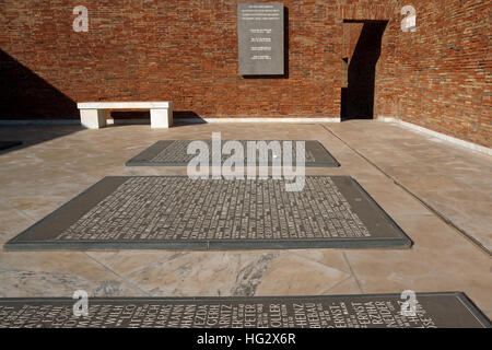 Deutschen Soldatenfriedhof, Mount St. Anastasia, Catania, Sizilien Stockfoto