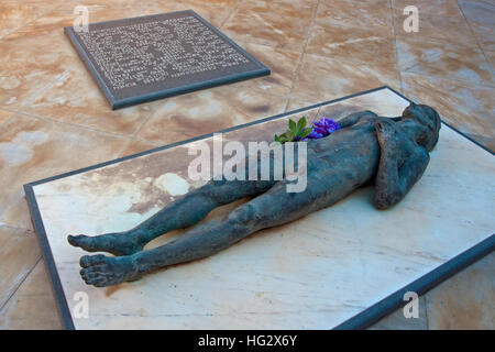 Deutschen Soldatenfriedhof, Mount St. Anastasia, Catania, Sizilien Stockfoto