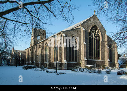 St. Nicholas Church, North Walsham Norfolk UK Stockfoto