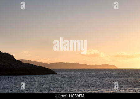 Sheeps Head Peninsula County Cork Irland Blick nach Süden über Dunmanus Bucht auf der Mizen-Halbinsel Stockfoto