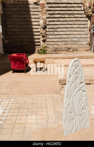 Kunstinstallation in der Solar Artspace auf einer offenen ungenutzt in Santa Cruz De Tenerife, Kanarische Inseln Stockfoto