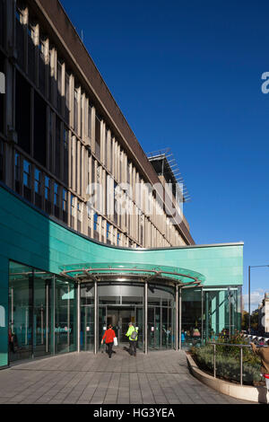 Bristol Royal Infirmary, Bristol, UK. Sanierung. Stockfoto