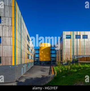 Crest-Akademie, Brent, London, UK. Zwei Schulen, ein Mädchen und einen Jungen Akademie mit freigegebenen Post 16 Anlagen. Stockfoto