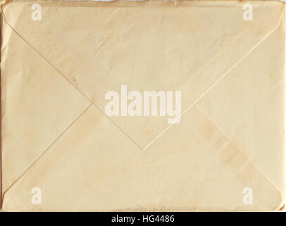 Post / alte Briefumschlag, Vintage-Papier Stockfoto