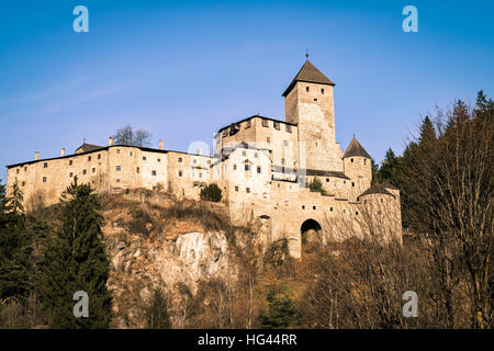 Burg Taufers in Taufers, Ahrntal, Italien Valle. Stockfoto