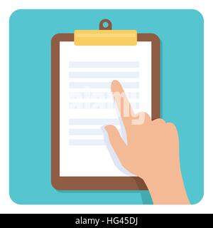 einfach Feedback-Informationen Stock Vektor