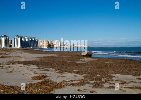 La Manga, Strand im Winter, Murcia, Spanien Stockfoto