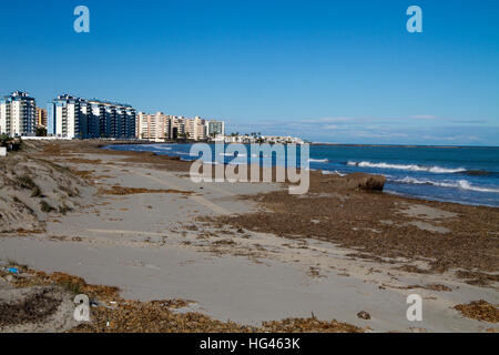 La Manga, Strand im Winter, Murcia, Spanien Stockfoto