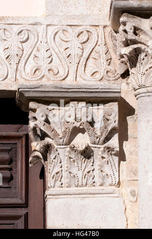 Kirche von San Genuario, Marmor Kapital Marsico Nuovo, Potenza Bezirk, Basilikata, Italien Stockfoto