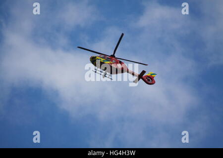 Luft-Rettungshubschrauber Stockfoto