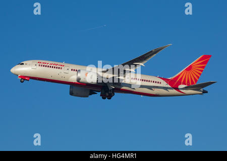 Air India Boeing 787 Dreamliner Flugzeug Stockfoto
