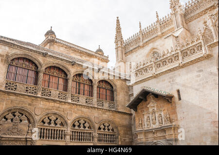 Museum und Kapelle Capilla Real, Granada, Spanien Stockfoto