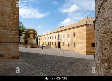 alte Universität der Renaissance in Baeza, Provinz Jaén, Andalusien, Spanien Stockfoto