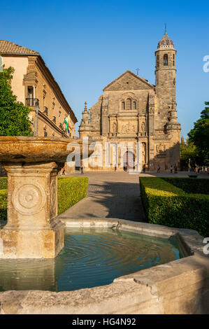 Kapelle San Salvador, Stadt Ubeda, Zona monumentale, UNESCO-Weltkulturerbe, Provinz Jaén, Andalusien, Spanien Stockfoto