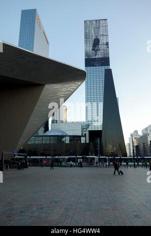 Rotterdam Centraal Station. Stockfoto