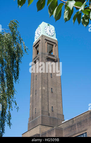 Art Deco Gillette Gebäude, Gillette Corner, Isleworth, London Borough of Hounslow, Greater London, England, Vereinigtes Königreich Stockfoto