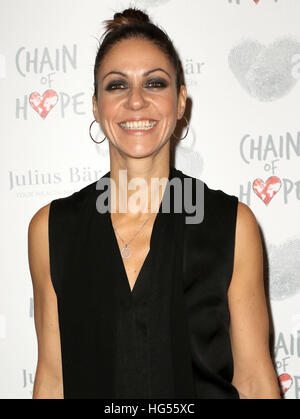 17. November 2016 - Amanda Byram Teilnahme an Kette der Hope Gala Ball 2016 im Grosvenor House Hotel in London, England, UK Stockfoto