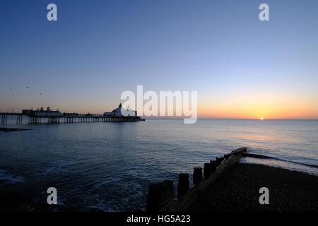 Eastbourne "Rechts oben Ihre Straße" Dezember 2016 Stockfoto