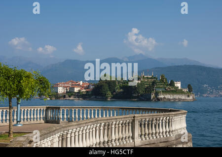 Isola Bella, Borromäischen Inseln, Stresa, Lago Maggiore, italienische Seen, Piemont, Italien Stockfoto