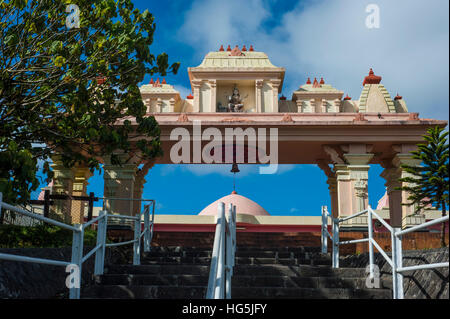 Ganga Talao (allgemein bekannt als Grand Bassin) auf Mauritius. Stockfoto