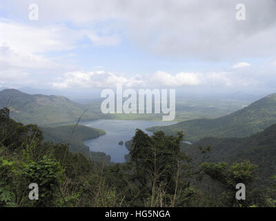 Landschaft. Nelliyampathy Hill, Palakkad, Kerala, Indien Stockfoto