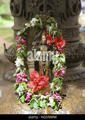 Vadakkumnathan Tempel Eingangstor. Thrissur / Trichur, Kerala, Indien Stockfoto