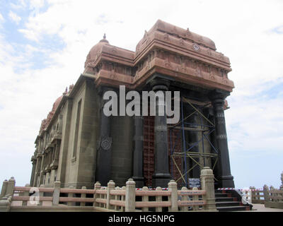 Vivekananda Rock Memorial, Kanyakumari, Tamil Nadu, Indien Stockfoto