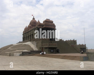 Vivekananda Rock Memorial, Kanyakumari, Tamil Nadu, Indien Stockfoto