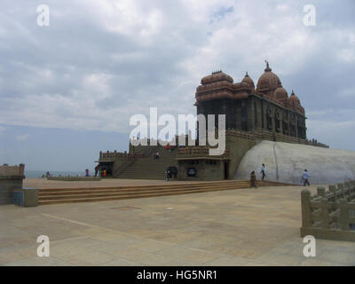 Vivekananda Rock Memorial, Kanyakumari, Tamil Nadu, Indien Stockfoto