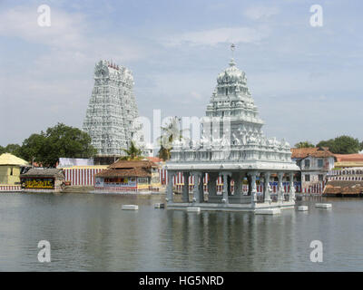 Sthanumalayan Tempel, Kanyakumari, Tamil Nadu, Indien Stockfoto