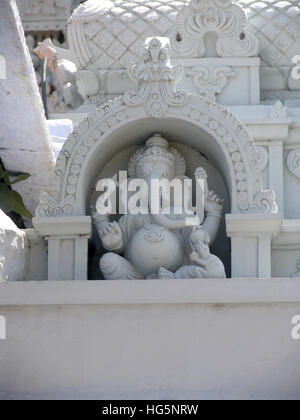 Statue von Lord Ganesh, Sthanumalayan Tempel, Kanyakumari, Tamil Nadu, Indien Stockfoto